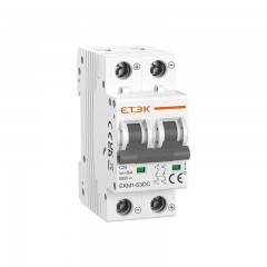 Автоматический выключатель постоянного тока ETEK EKM11-63DC 2P 10A 500VDC 6kA