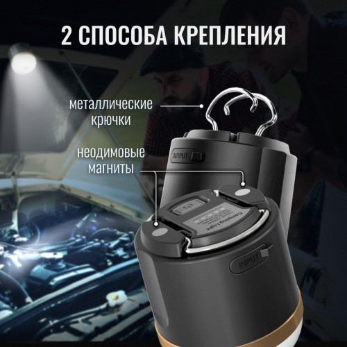 Купить LED-лампа/фонарь/PowerBank 7200мАч EcoFlow Camping Light с доставкой в Минске