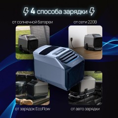 Портативный кондиционер EcoFlow Wave 2 + аккумулятор