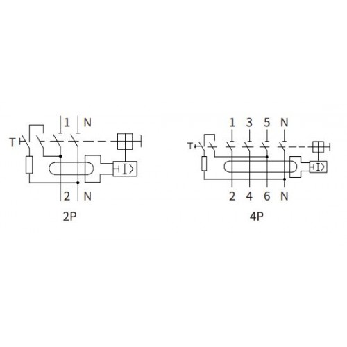 УЗО ETEK EKL1-63H 1P+N 25A 30mA тип A 10kA