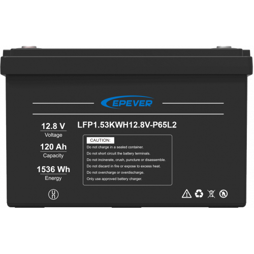 Купить LiFePO4 аккумулятор EPEVER LFP 12-120 ( 1,53 кВт*ч ) с доставкой в Минске