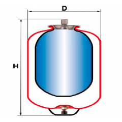 Расширительный бак 8л.