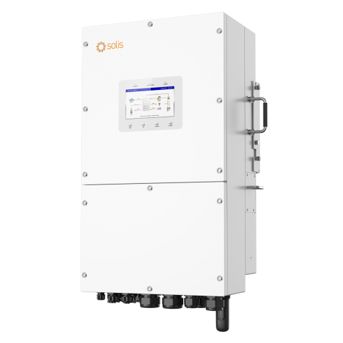 Гибридный инвертор Solis S6-EH1P(9.9-18)K03-NV-YD-L — однофазная модель с 3 MPPT, 7-дюймовым сенсорным LCD и защитой IP66