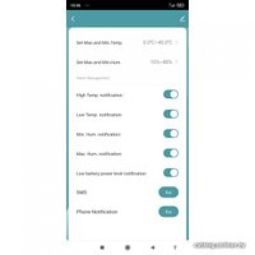 Купить Датчик Alfa Термоиндикатор бытовой с WIFI подключением Tuya Smart ТИБ-10C с доставкой в Минске